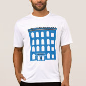 Blue Hotel Gebäude Mens Active T-Shirt (Vorderseite)