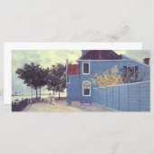 Blue House in Zaandam von Claude Monet (Vorne/Hinten)