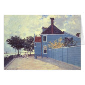 Blue House in Zaandam von Claude Monet (Vorderseite (Horizontal))