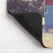 Blue House in Zaandam von Claude Monet Mousepad (Ecke)