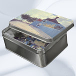 Blue House in Zaandam von Claude Monet Puzzle<br><div class="desc">Das Blue House in Zaandam (1871) von Claude Monet ist ein Vintages impressionistisches Kunstgemälde mit einem blauen Haus. Eine Familie geht die Straße in der Nähe der Zuhause in einem ruhigen Viertel entlang. Die Zuhause war ein Zaun und befindet sich an einem bewölkten Tag in den Niederlanden in einer von...</div>