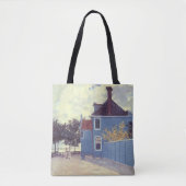 Blue House in Zaandam von Claude Monet Tasche (Vorderseite)