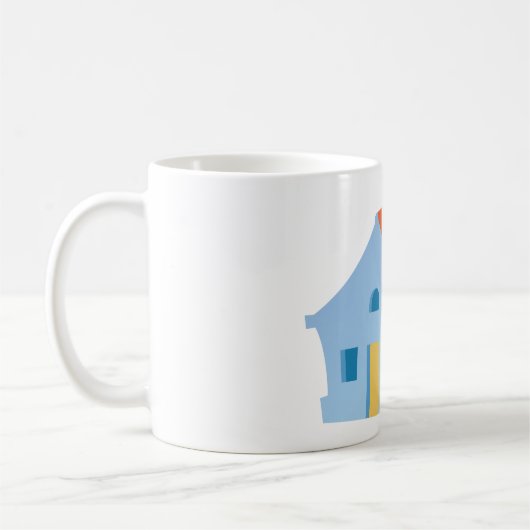 Blue House Kaffeetasse (Links)