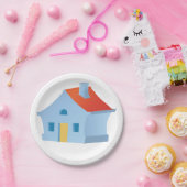 Blue House Pappteller (Party)