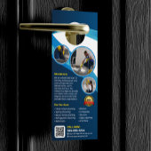 Blue House Reinigungskraft Housekeeper Janitorial Türanhänger