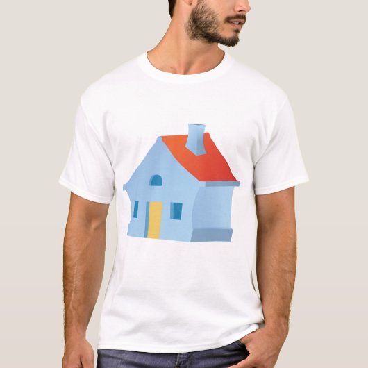Blue House T-Shirt (Vorderseite)