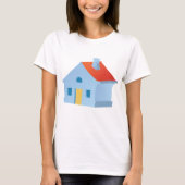 Blue House T-Shirt (Vorderseite)