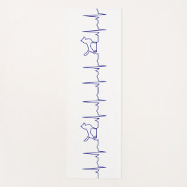 Blue Hund Heartbeat Yoga Mat Yogamatte