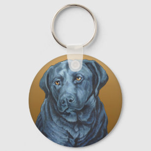 Blue Hund Schlüsselanhänger Blue Lab Kunstgeschenk