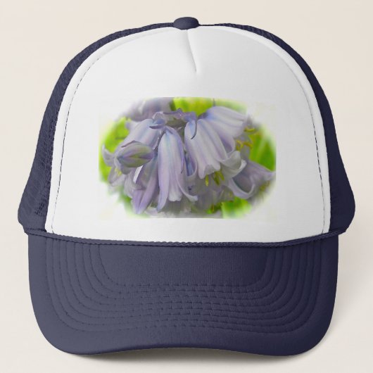 Blue Hyacinth Hat Truckerkappe (Vorderseite)