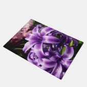 Blue Hyacinth I Spring Floral Fußmatte (Schrägansicht)