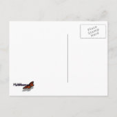 Blue Hyacinth I Spring Floral Postkarte (Rückseite)