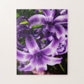 Blue Hyacinth I Spring Floral Puzzle (Vertikal)