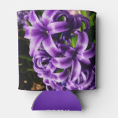 Blue Hyacinth II Spring Floral Dosenkühler (Rückseite)