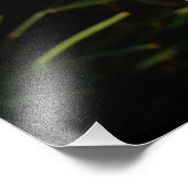 Blue Hyacinth II Spring Floral Fotodruck (Ecke)