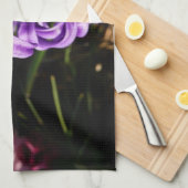 Blue Hyacinth II Spring Floral Handtuch (Viertel Falte)