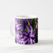 Blue Hyacinth II Spring Floral Kaffeetasse (Vorderseite Links)