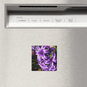 Blue Hyacinth II Spring Floral Magnet (In Situ (Geschirrspüler))