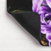 Blue Hyacinth II Spring Floral Mousepad (Ecke)