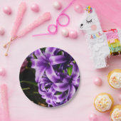 Blue Hyacinth II Spring Floral Pappteller (Party)