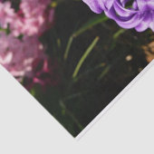 Blue Hyacinth II Spring Floral Seidenpapier (Ausschnitt)