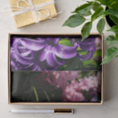 Blue Hyacinth II Spring Floral Seidenpapier (Geschenk)