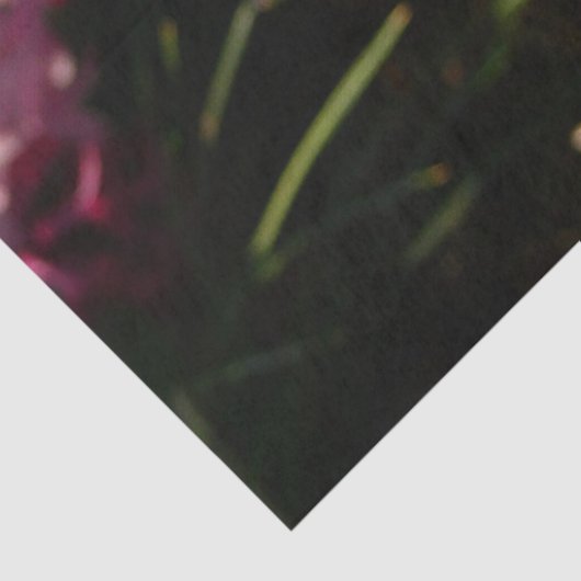 Blue Hyacinth II Spring Floral Seidenpapier (Detail)