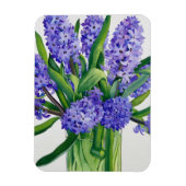 Blue Hyacinths Magnet (Vertikal)