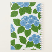 Blue Hydrangea 2025 Planer (Rückseite)