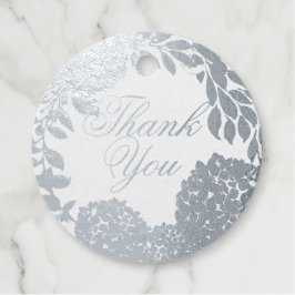 Blue Hydrangea Anspruchsvolle Hochzeit Geschenkanhänger