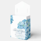 Blue Hydrangea Ausgereifte Gastgeschenk Hochzeit B Geschenkschachtel (Geöffnet)