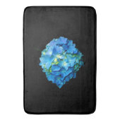 Blue Hydrangea Badematte (Vorderseite Vertikal)