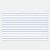 Blue Hydrangea Bloom Floral Set Geschenkpapier Set (Vorderseite 2)