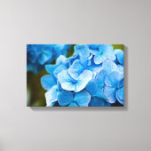 Blue Hydrangea Blume Canvas print Leinwanddruck (Vorderseite)