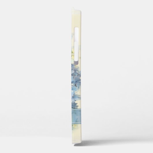 Blue Hydrangea-Blume Case-Mate iPhone Hülle (Rückseite / Links)