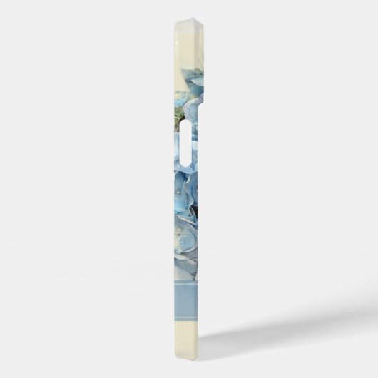 Blue Hydrangea-Blume Case-Mate iPhone Hülle (Rückseite / Rechts)