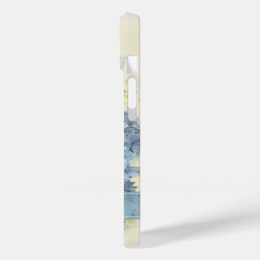 Blue Hydrangea-Blume Case-Mate iPhone Hülle (Rückseite / Links)