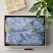 Blue Hydrangea-Blume Cotattcore-Dekoupage Seidenpapier (Geschenk)