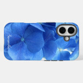 Blue Hydrangea Blume Custom Case-Mate iPhone Hülle (Rückseite (Horizontal))