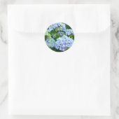 Blue Hydrangea Blume Garden Sommer Aufkleber (Tasche)