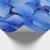 Blue Hydrangea-Blume Geschenkpapier (Ecke)