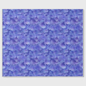 Blue Hydrangea-Blume Geschenkpapier (Flach)