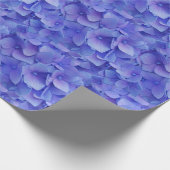 Blue Hydrangea-Blume Geschenkpapier (Ecke)