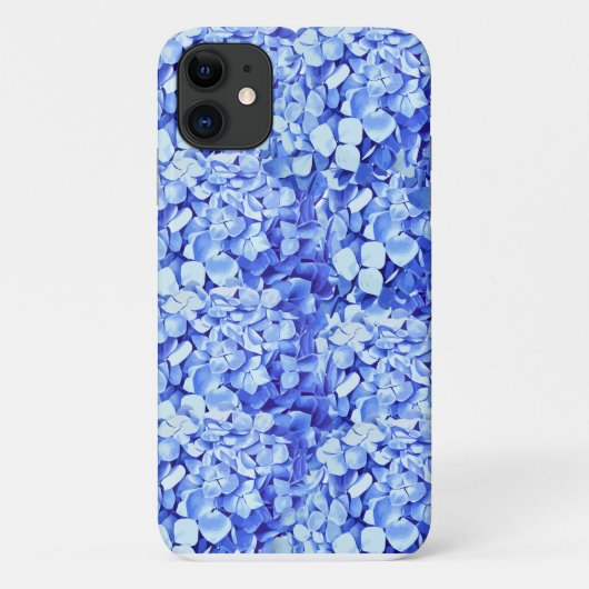 Blue Hydrangea Blume iPhone / iPad Gehäuse Case-Mate iPhone Hülle (Rückseite)