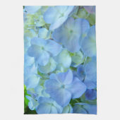 Blue Hydrangea Blume Küchentücher nach Maß (Vertikal)