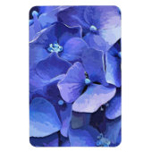 BLUE HYDRANGEA BLUME MAGNET (Vertikal)