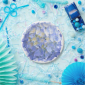 Blue Hydrangea Blume Paper Party Hochzeitssender T Pappteller (Party)