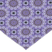 Blue Hydrangea Blume Petals Abstrakt Art Pattern Kurzer Tischläufer (Ecke)