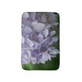 Blue Hydrangea Blume Petals Badematte (Vorderseite Vertikal)