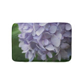 Blue Hydrangea Blume Petals Badematte (Vorderseite)